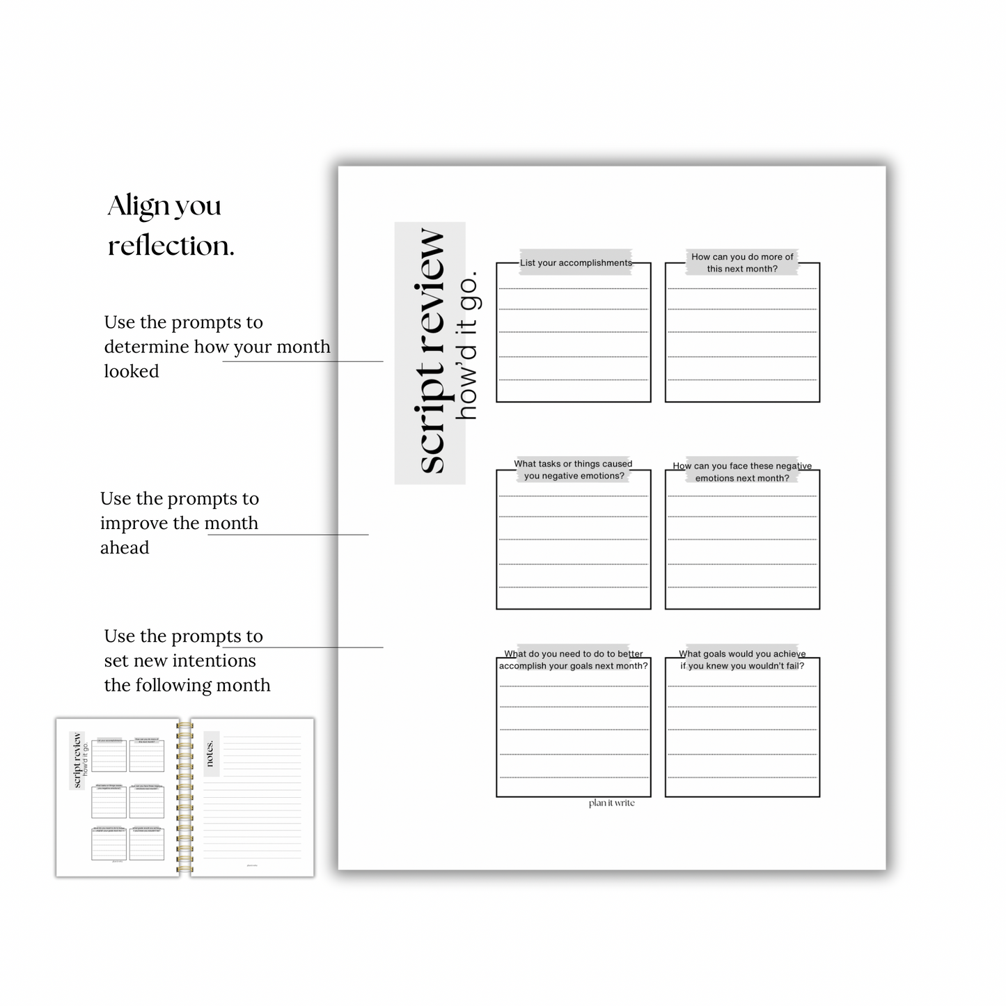 TWO TASKS TODAY PLANNER | WINTER SKY