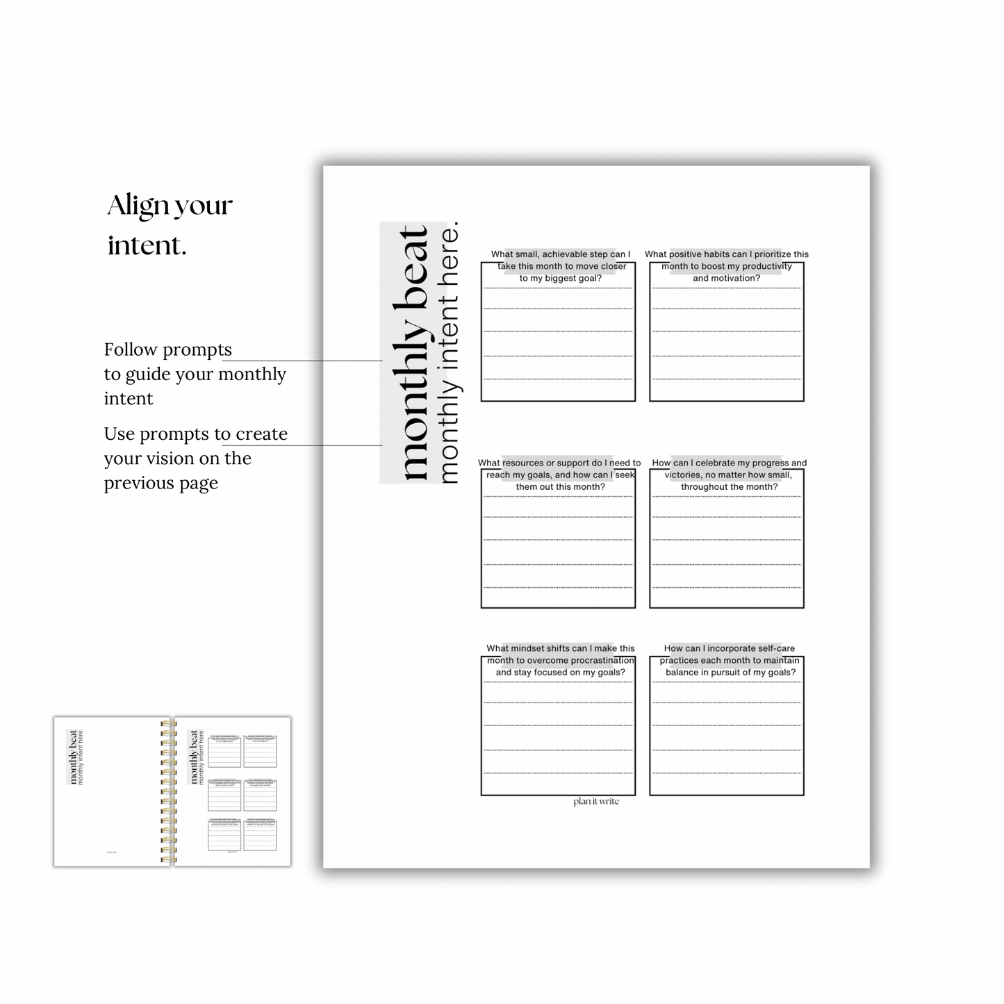 TWO TASKS TODAY PLANNER | FERN GREEN