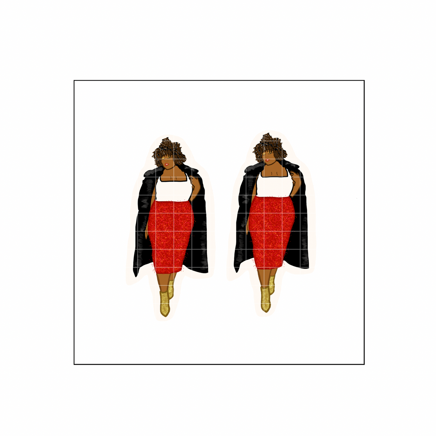 Sticker Doll 1