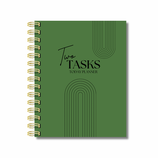 TWO TASKS TODAY PLANNER | FERN GREEN