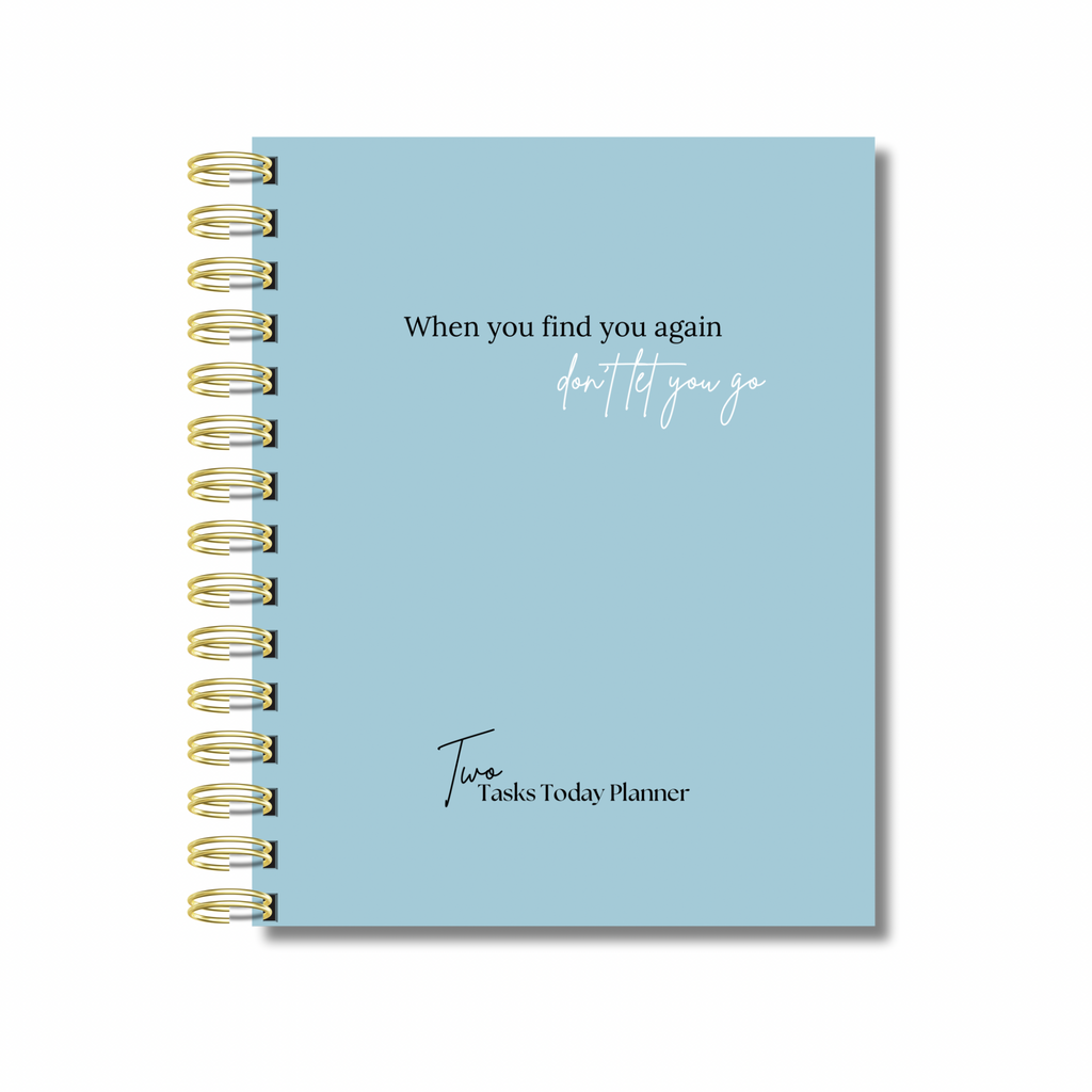 DISC BOUND | TWO TASKS TODAY PLANNER | WINTER SKY