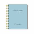 DISC BOUND | TWO TASKS TODAY PLANNER | WINTER SKY