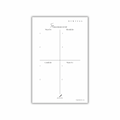 Two Tasks Undated Brain Dump Notepad A5