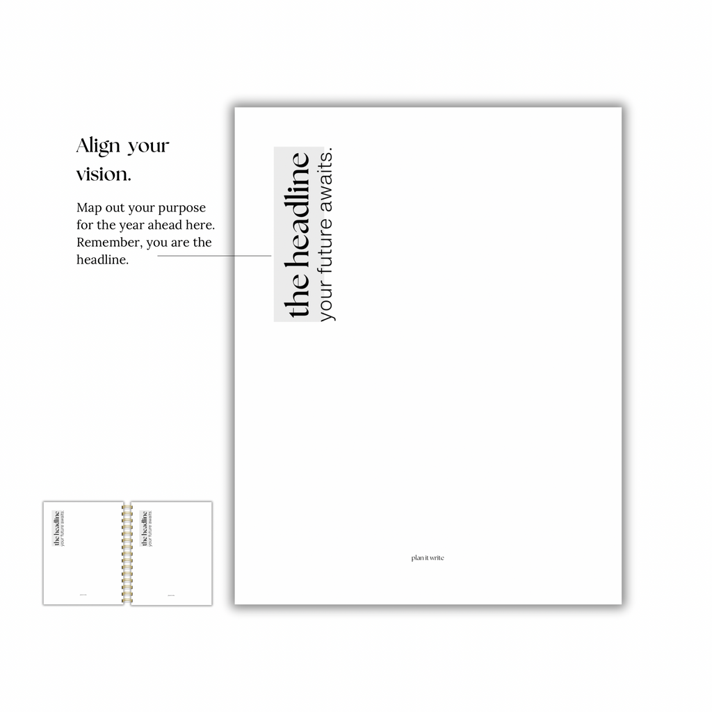 DISC BOUND | TWO TASKS TODAY PLANNER | WINTER SKY