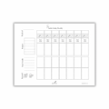 Two Tasks Today Undated Weekly Deskpad 8.5 x 11