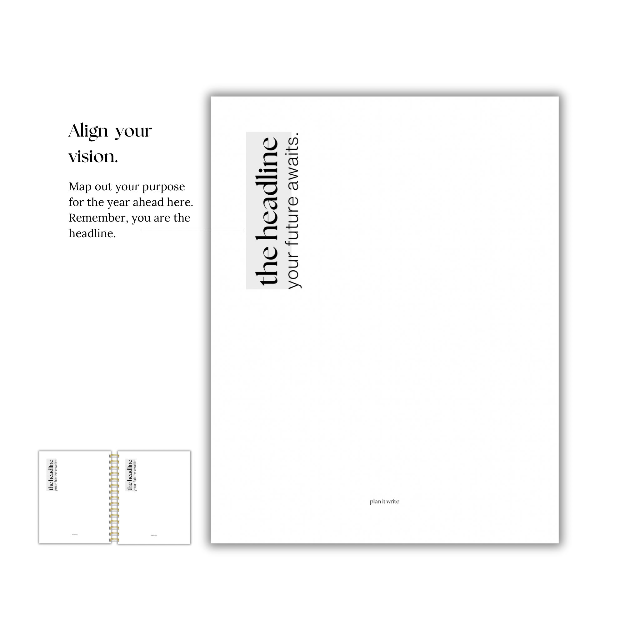 DISC BOUND | TWO TASKS TODAY PLANNER | FERN GREEN