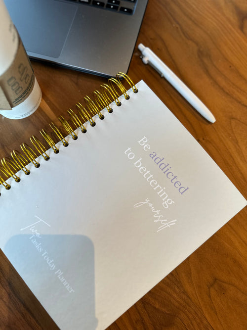 DISC BOUND | TWO TASKS TODAY PLANNER | WHITE SWAN